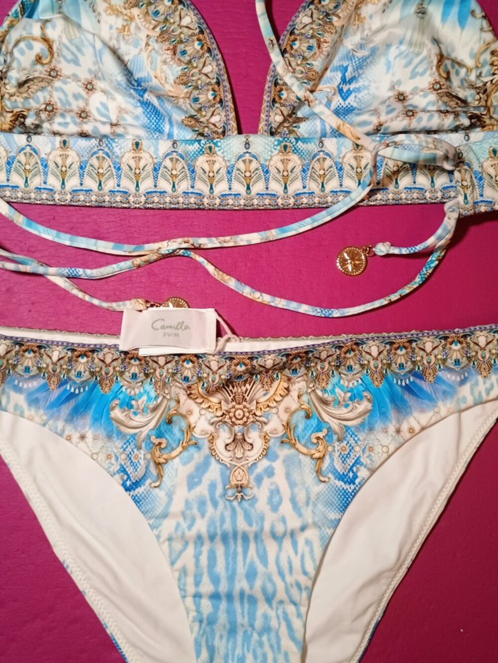 359$ Camilla swimsuit S Gatsbys girl GORGEOUS đ€© - Picture 7 of 11